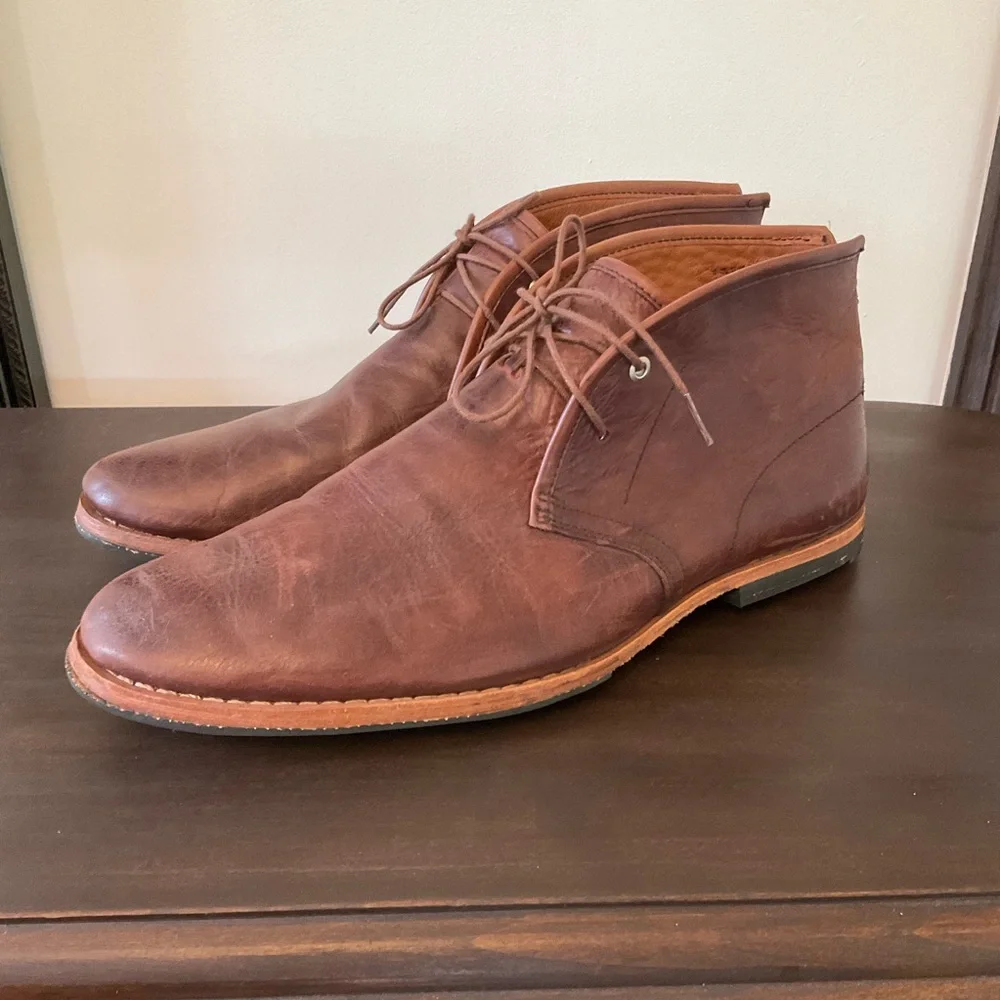 Timberland Boot Company Wodehouse Brown Leather Chukka Boots Size 12